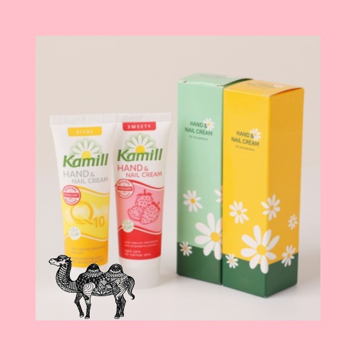 카밀 핸드크림 바이탈 큐텐 앤 스위티 30ml 1p 케이스 포함
