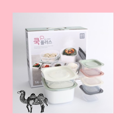 홍보스티커무료 쿡플러스 신형 국산 전자렌지용 밀폐용기 쿡플러스점보 3호 반찬통 집밥
