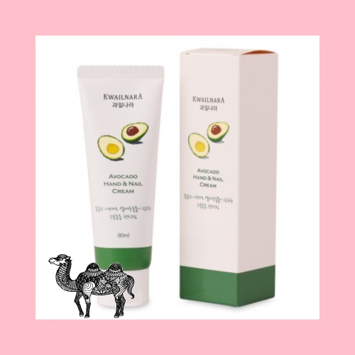 과일나라 아보카도 핸드 앤 네일 크림 80ml 1p 케이스 포함