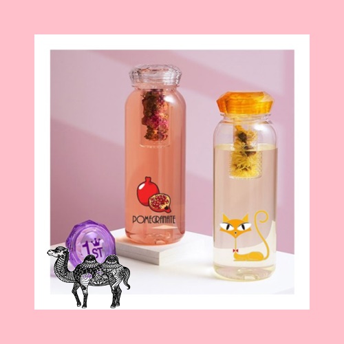 오보틀 1리터 대용량 크리스탈 차망보틀 트라이탄 1000ml 풀칼라가능