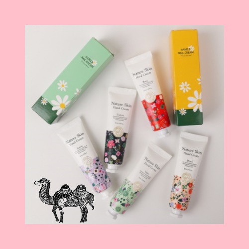 네이처 스킨 국산 휴대용 핸드크림 30ml 1p 케이스 포함