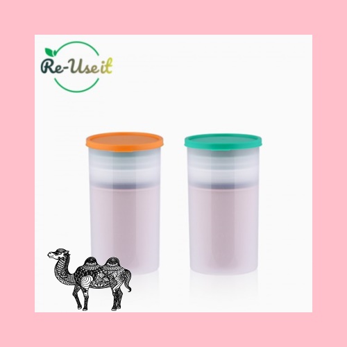 보틀로만 데이트 캠핑 파티컵 세트 1400ml
