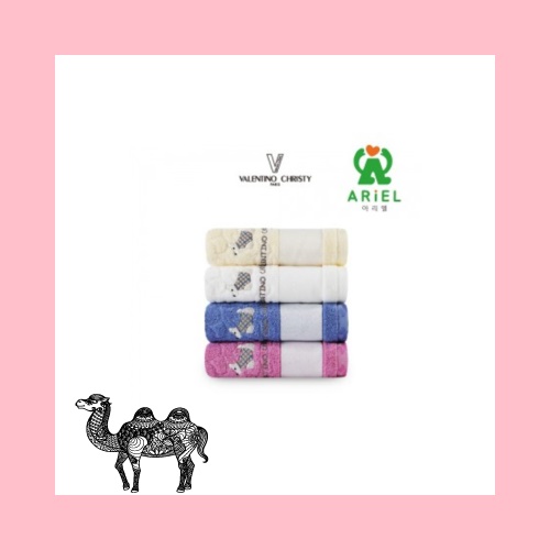 아리에나 발렌티노 크리스티 스코티 전사타월 30수 150g 40x80cm