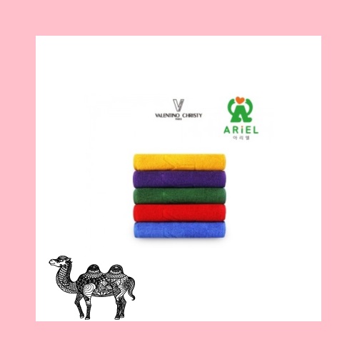 아리에나 발렌티노 크리스티 스포츠 전사타월 30수 100g 20x110cm
