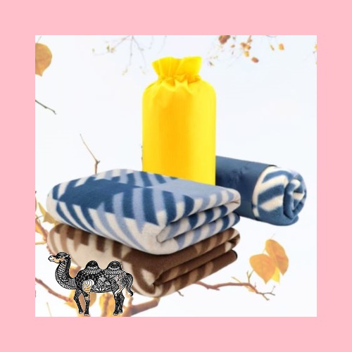 네즈퍼즈 패턴 캔디 담요
