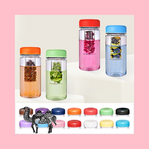차망포함 PET 아이스 오보틀 350ml