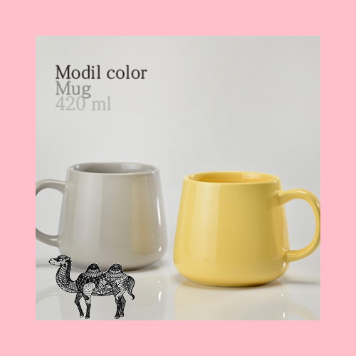 모딜 컬러머그420ml
