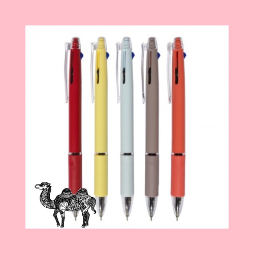 국산인텐스니들3색펜 볼펜