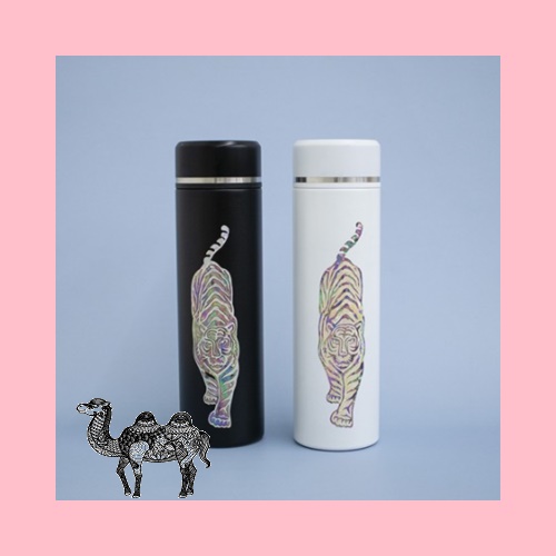 나빌레라 고급 호랑이 자개텀블러 500ml