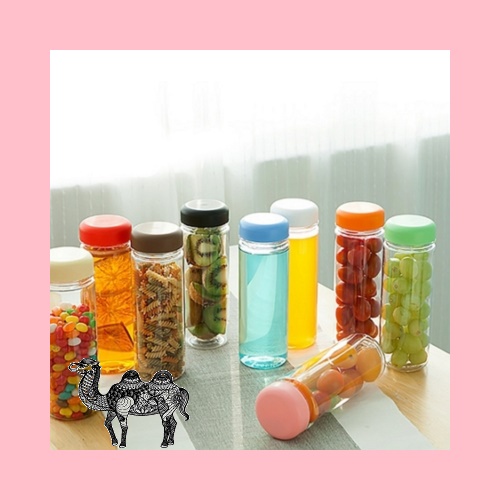 바를정 트라이탄 500ml 투명 보틀 텀블러 인쇄가능