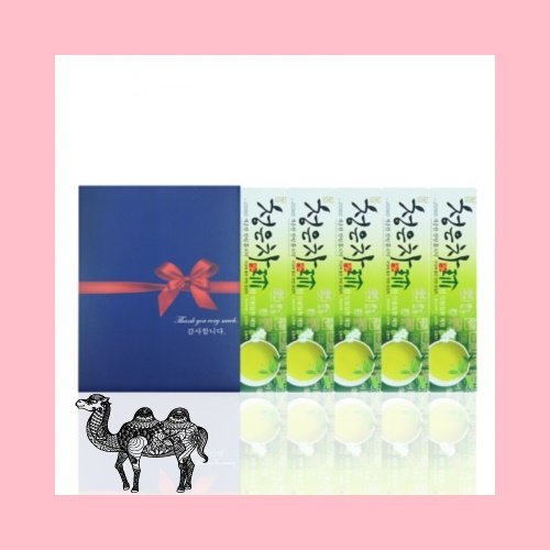 세면도구 치약세트 청은차치약5입