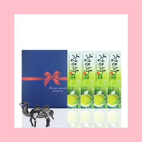 세면도구 치약세트 청은차치약4입