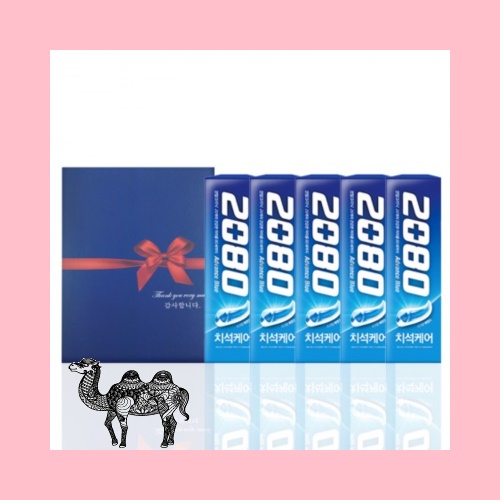 세면도구 치약세트 2080치약5입
