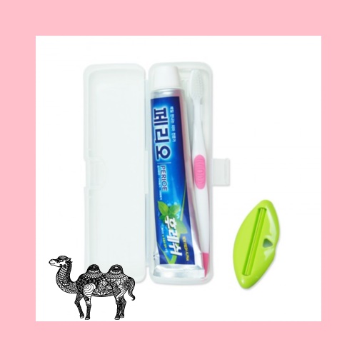 여행용세면도구 치약칫솔세트 덴티키트 맥스플러스6 페리오치약