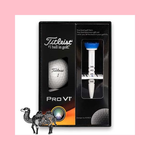 타이틀리스트Prov1골프공3알 높이조절골프티 골프공선물세트