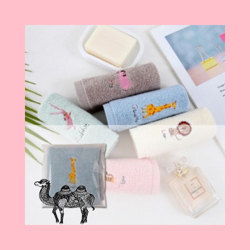 애니멀 프렌즈 고리 주방 면행주 타올 1p 25&times;25cm
