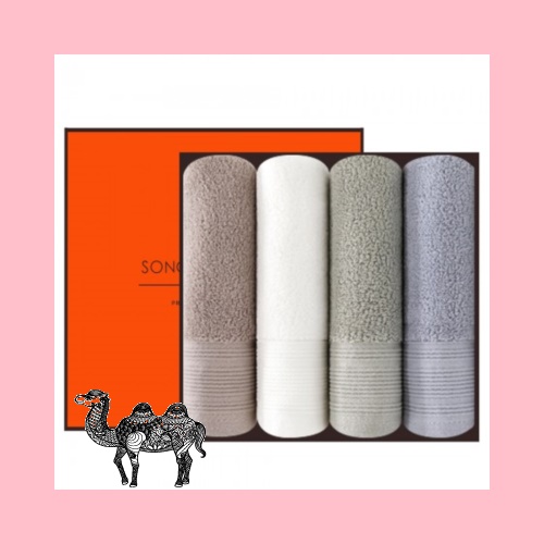 송월타월 호텔컬렉션 클래식 150g 4P 선물세트 답례품수건 답례수건