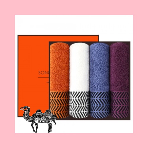 송월타월 호텔컬렉션 어로우 150g 4P 선물세트 답례품수건 답례수건