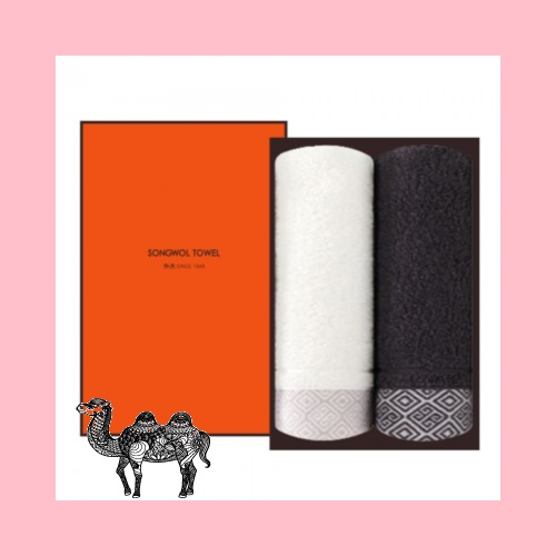 송월타월 풍차 150g 2P 선물세트 답례품수건 답례수건