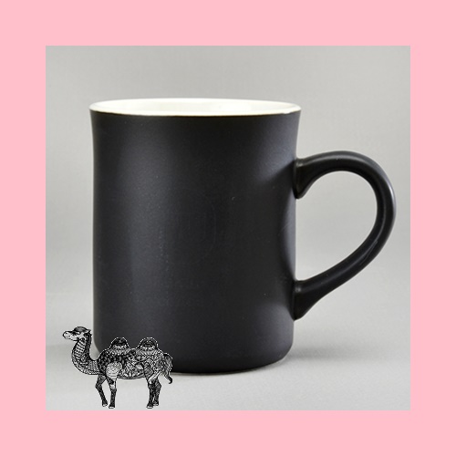 모모 무광머그 블랙345ml