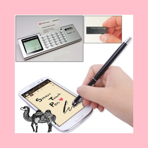 3종)USB 계산기 시계 터치볼펜