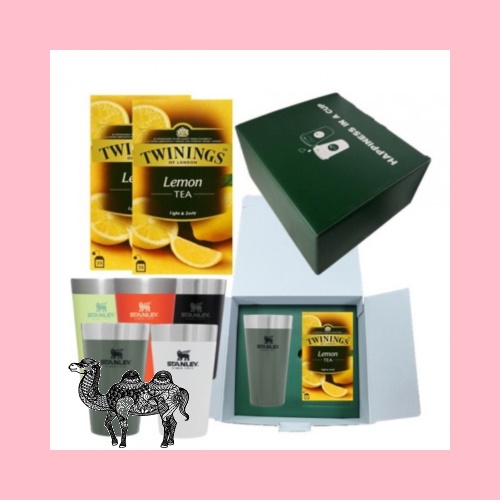 스탠리 어드벤처 진공 파인트컵 473ml 트와이닝 레몬 티백 25개입 1팩 선물세트