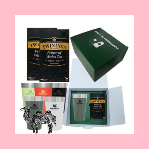 스탠리 어드벤처 진공 파인트컵 473ml 트와이닝 프린스오브웨일즈 티백 25개입 1팩