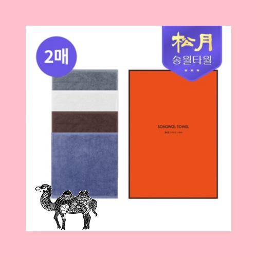 송월타월 호텔용 핸드타올 2P 세트