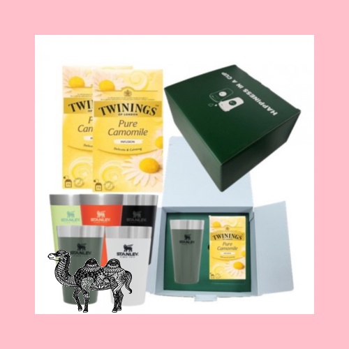 스탠리 어드벤처 진공 파인트컵 473ml 트와이닝 카모마일 티백 25개입 1팩