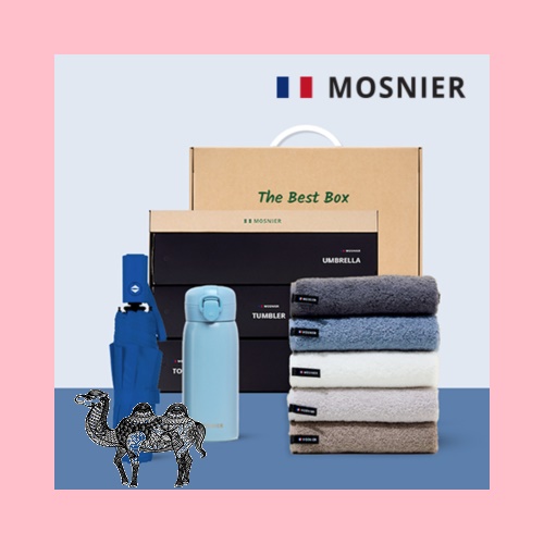 모스니에 코마170타올 라호셀텀블러 3단자동원터치우산
