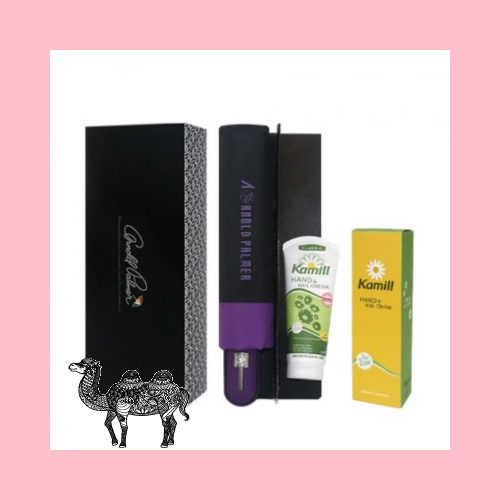 아놀드파마 3단전자동폰지칼라보다 카밀 핸드크림 클래식세트