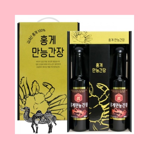 홍게 만능간장 500㎖ 2개 선물세트 명절선물 설선물