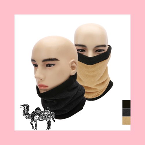 넥워머 무지:블랙 차콜 베이지