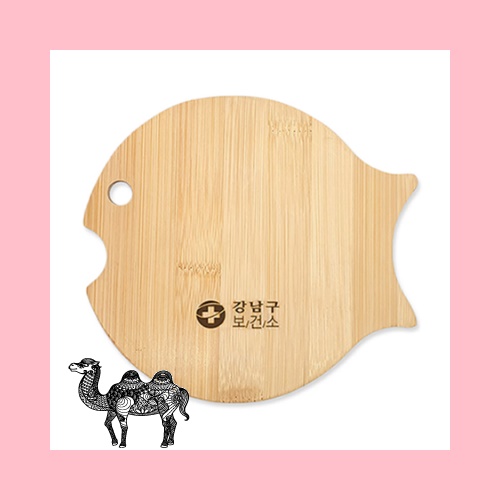 대나무 물고기 냄비받침대