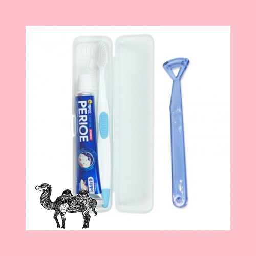 여행용세면도구 치약칫솔세트 덴티키트 플러스2 페리오치약