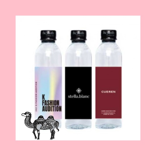 투명라벨 친환경 라벨 생수 레이블워터 350mL 생수제작 인쇄
