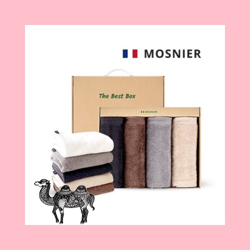 모스니에 호텔190g 4p타올선물세트