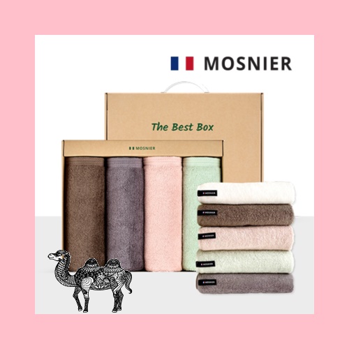 모스니에 호텔160g 4p타올선물세트
