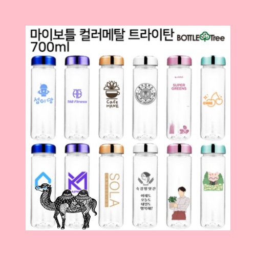 마이보틀 컬러메탈 트라이탄 700ml