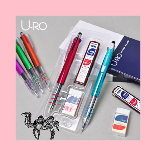 유로멀티5in1 3링터치펜UV올파인 볼펜선물세트