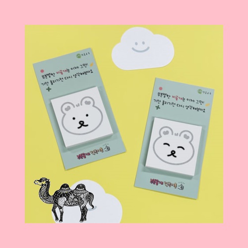90*170 뒷대지형 친환경 포스트잇