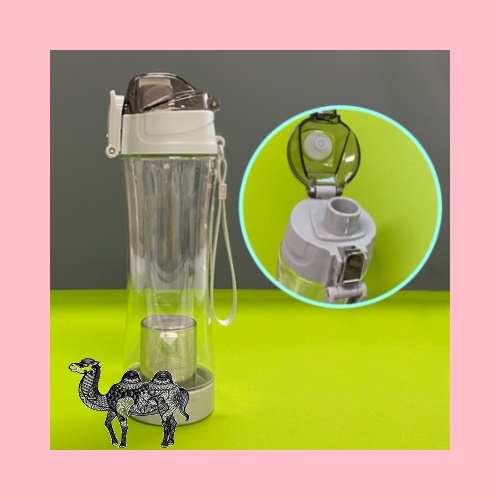 보틀로만 원터치 녹차물병 600ml