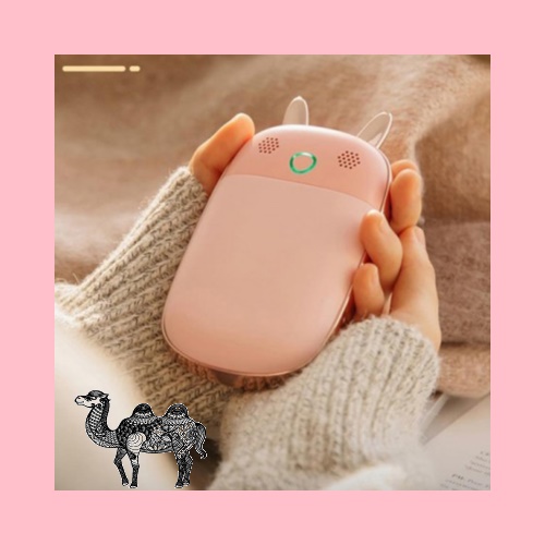 USB충전 동물캐릭터 휴대용 손난로 대용량 보조배터리 10000mAh