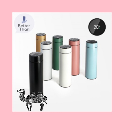 보틀로만 LED온도계 텀블러 500ml