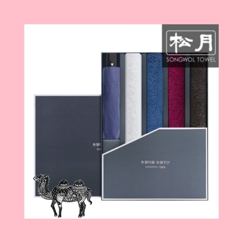 송월타월 SW3단 무지반자 1P 프리미엄무지 4P 타올