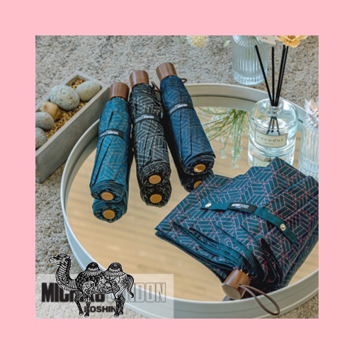 미치코런던 큐브 3단수동우산 M038