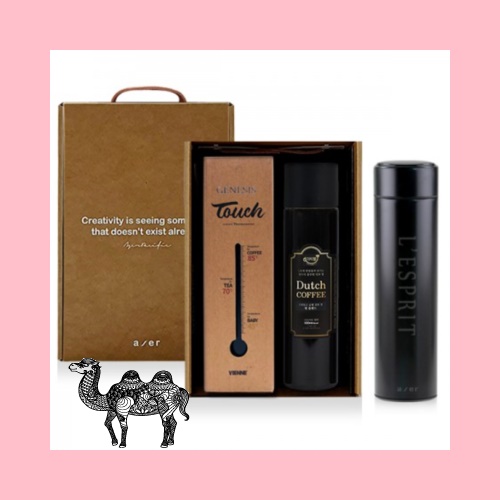 레스쁘리 고급 더치커피세트 B 텀블러 제네시스터치온도계 더치커피 세트 500ml