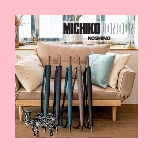 미치코런던 우드 70*12K 장우산 M005