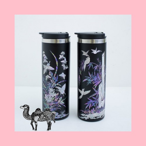 나빌레라 사군자 자개텀블러 500ml