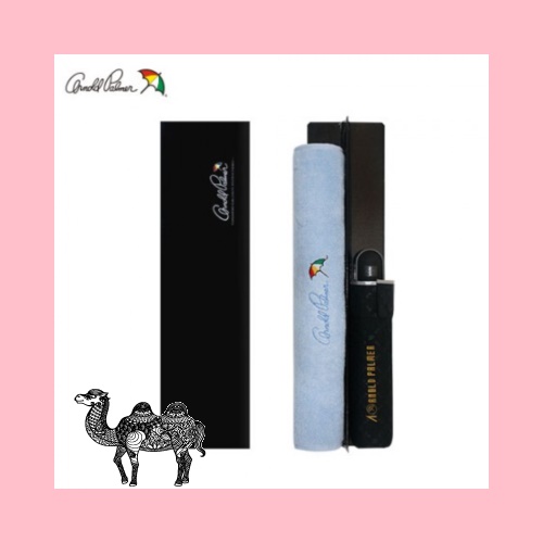 아놀드파마우산 3단폰지모리스엠보&로고쟈가드 타올세트